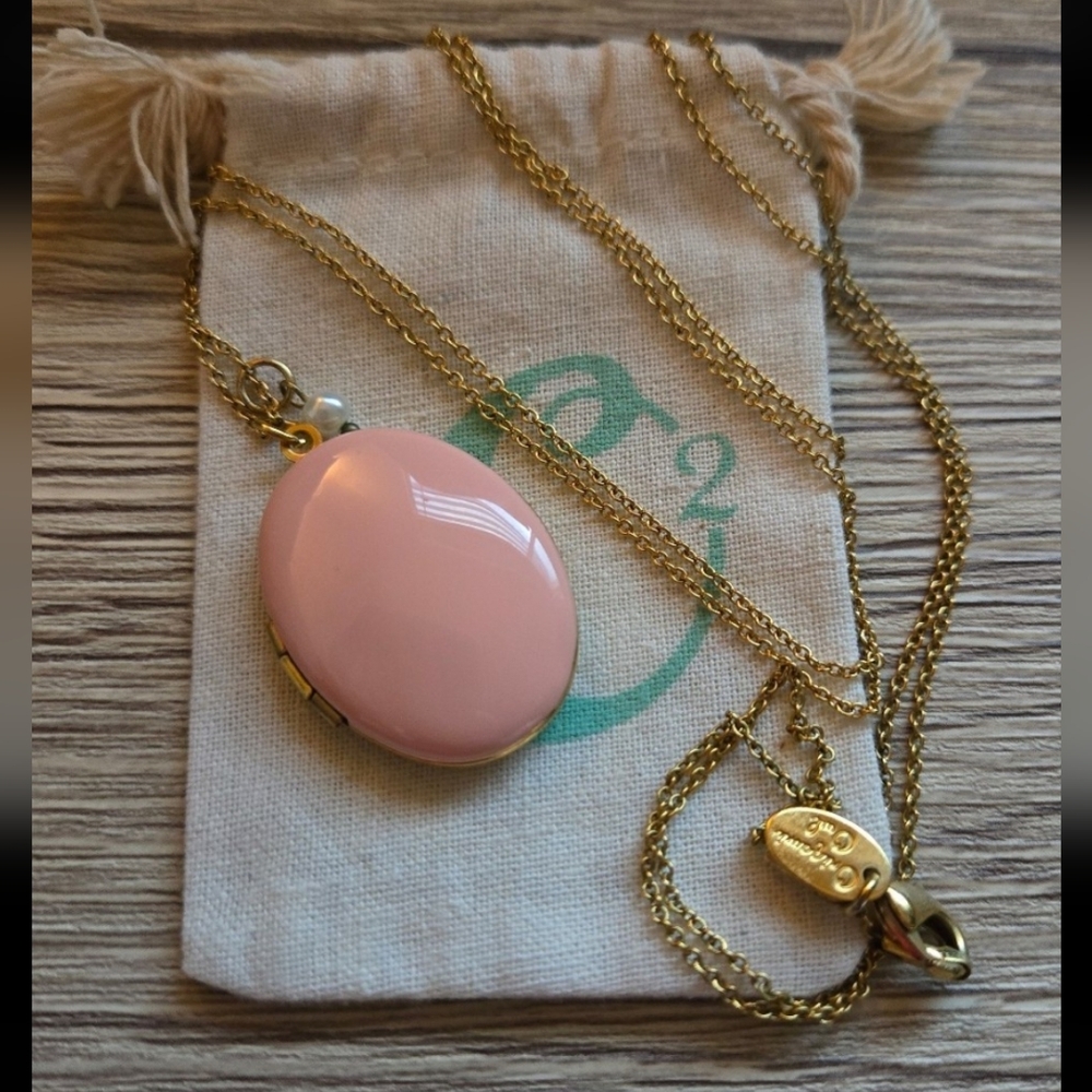 🦉VHTF Coral Wish Locket